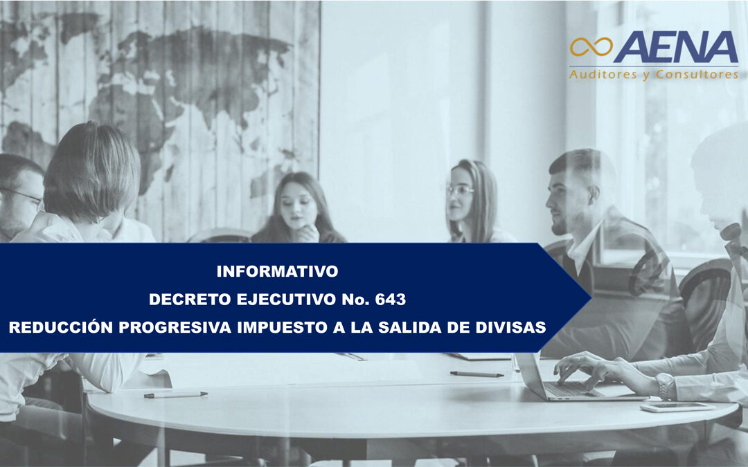 Decreto Ejecutivo No. 643 – Reducción Progresiva De La Tarifa Impuesto ...