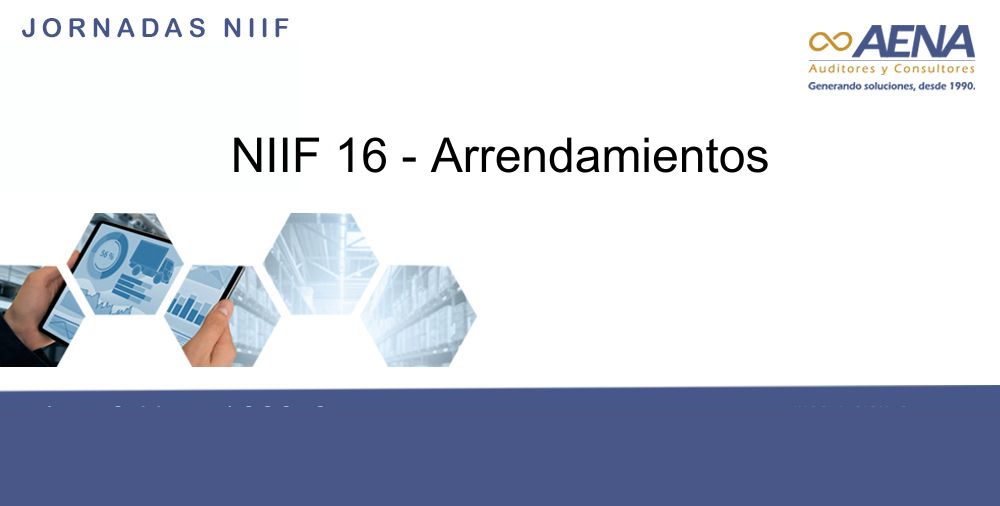 Webinar Financiero y Contable – AENA – NIIF 16 Arrendamientos
