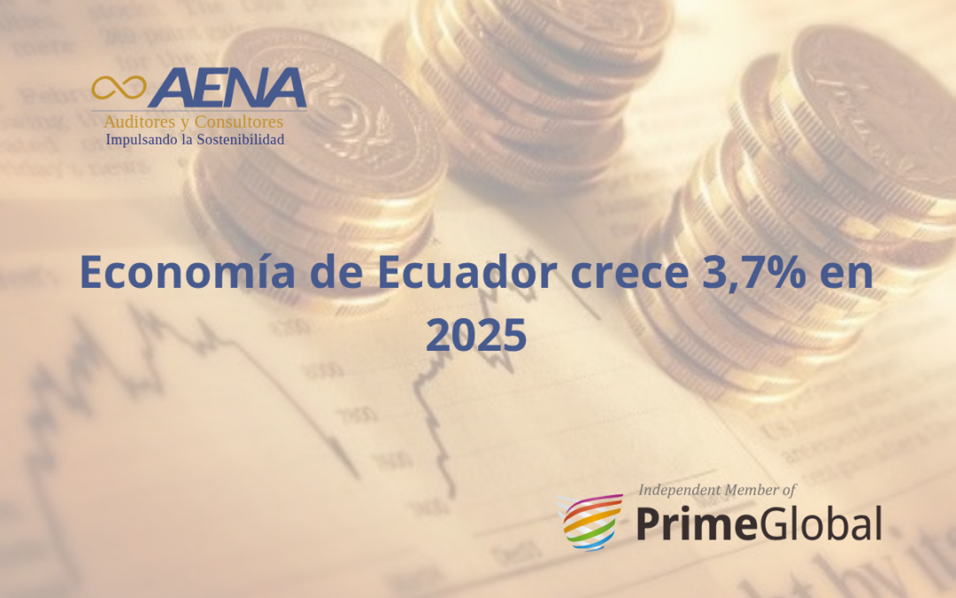 Economía de Ecuador crece 3,7% en 2025 y deja atrás la recesión, según el Banco Central