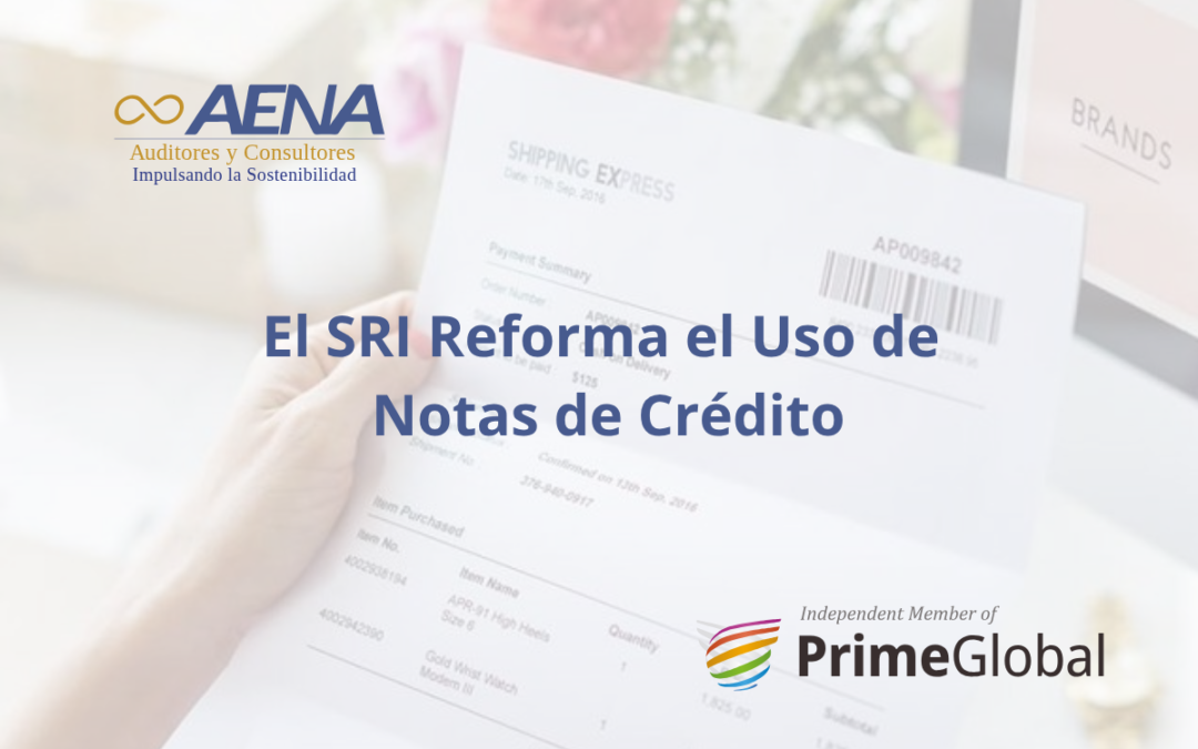 El SRI Reforma el Uso de Notas de Crédito: Nuevo Límite del 60% y Restricciones Clave para 2026